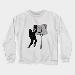 Basketball Shadow Slam Crewneck Sweatshirt